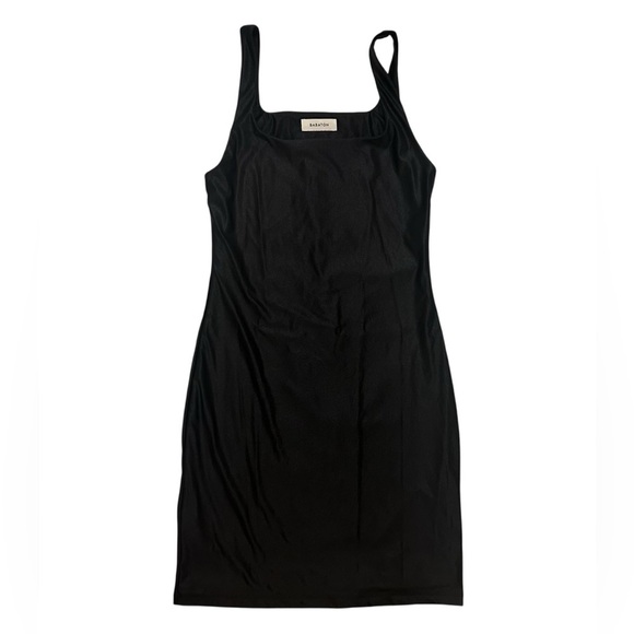 Aritzia Babaton Satinette Squareneck Mini Dress Small - Picture 6 of 6